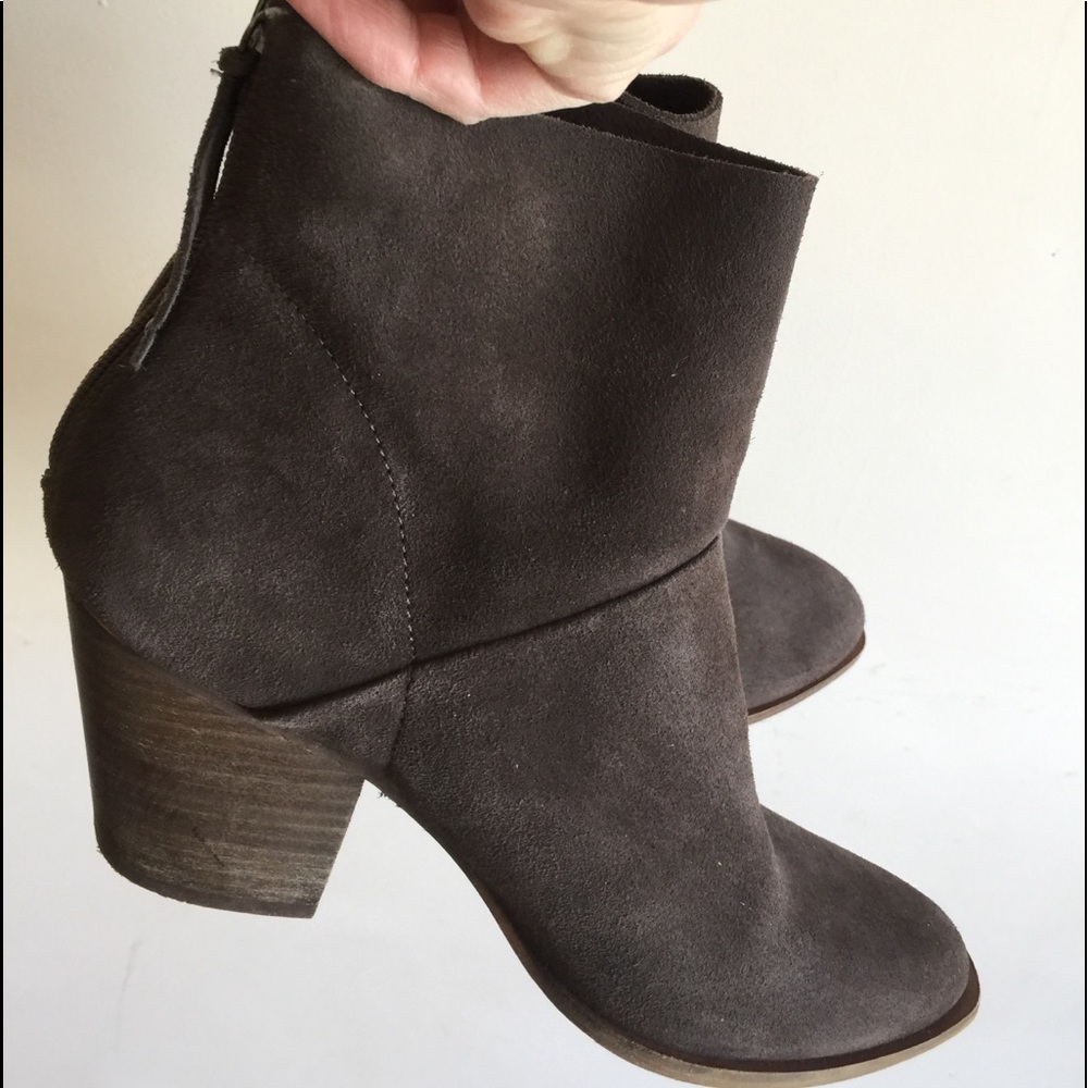 Grey Suede Booties ❤️